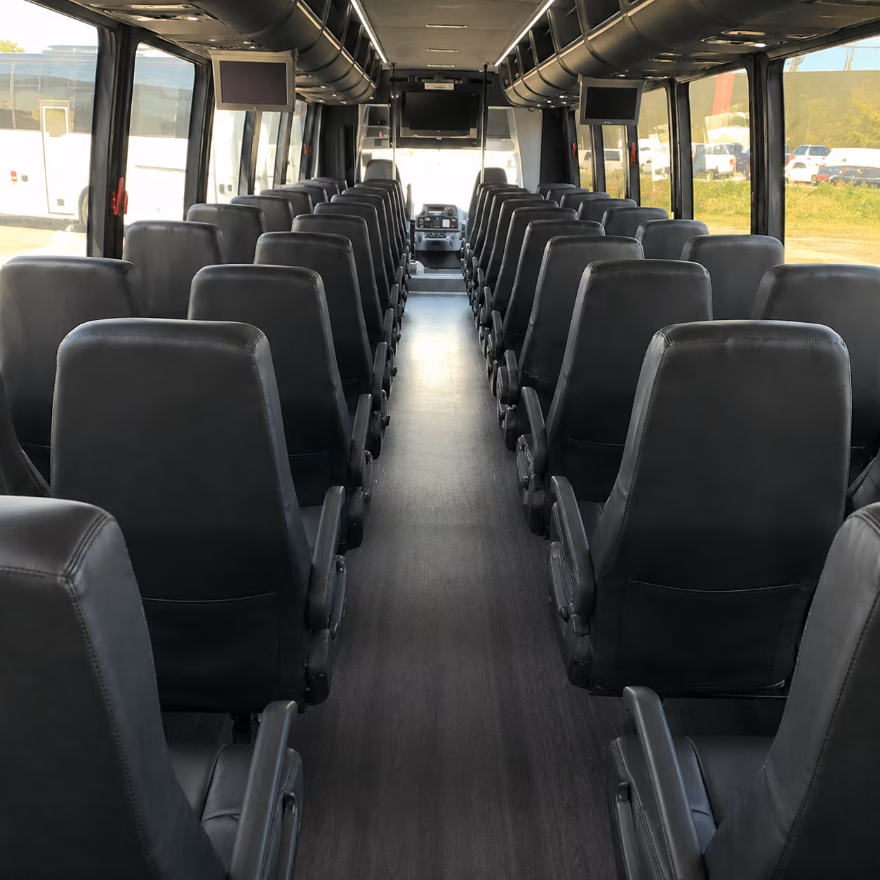 menifee 30 passenger minibus inside