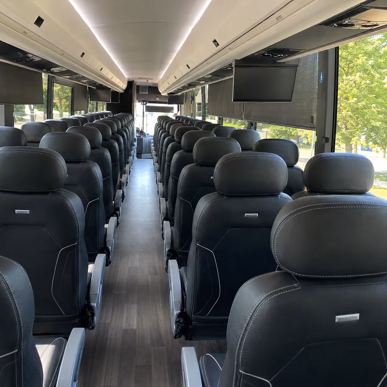 menifee airport charter bus rental