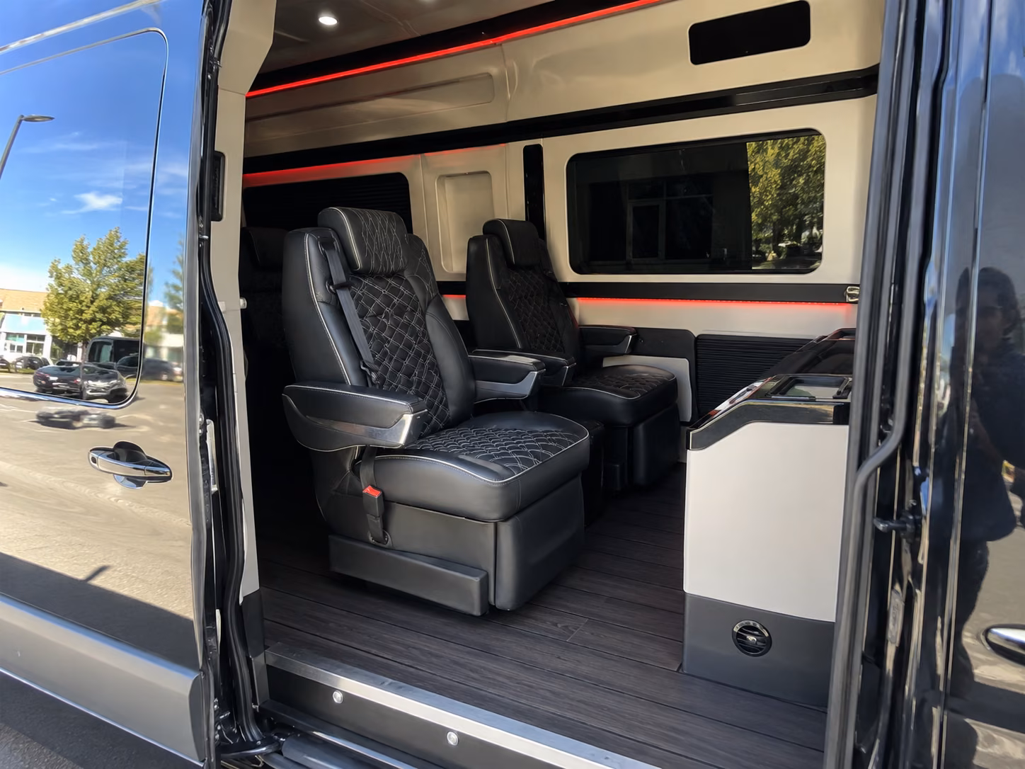 menifee convention transportation onboard seating