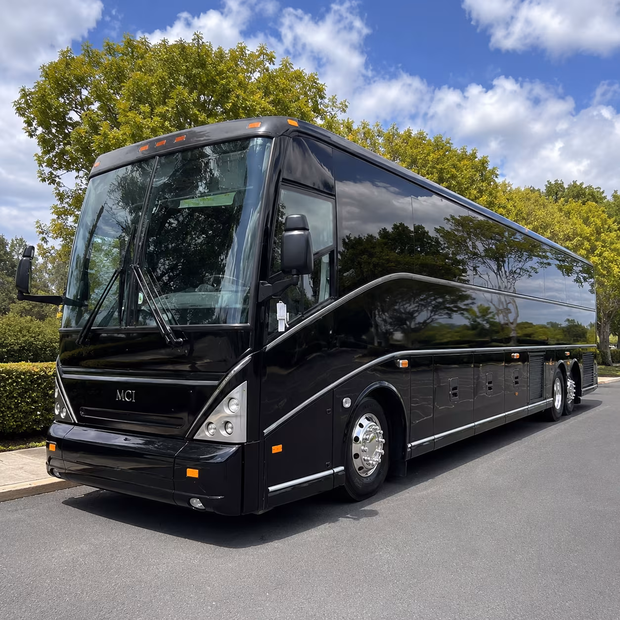 menifee government military charter bus rental