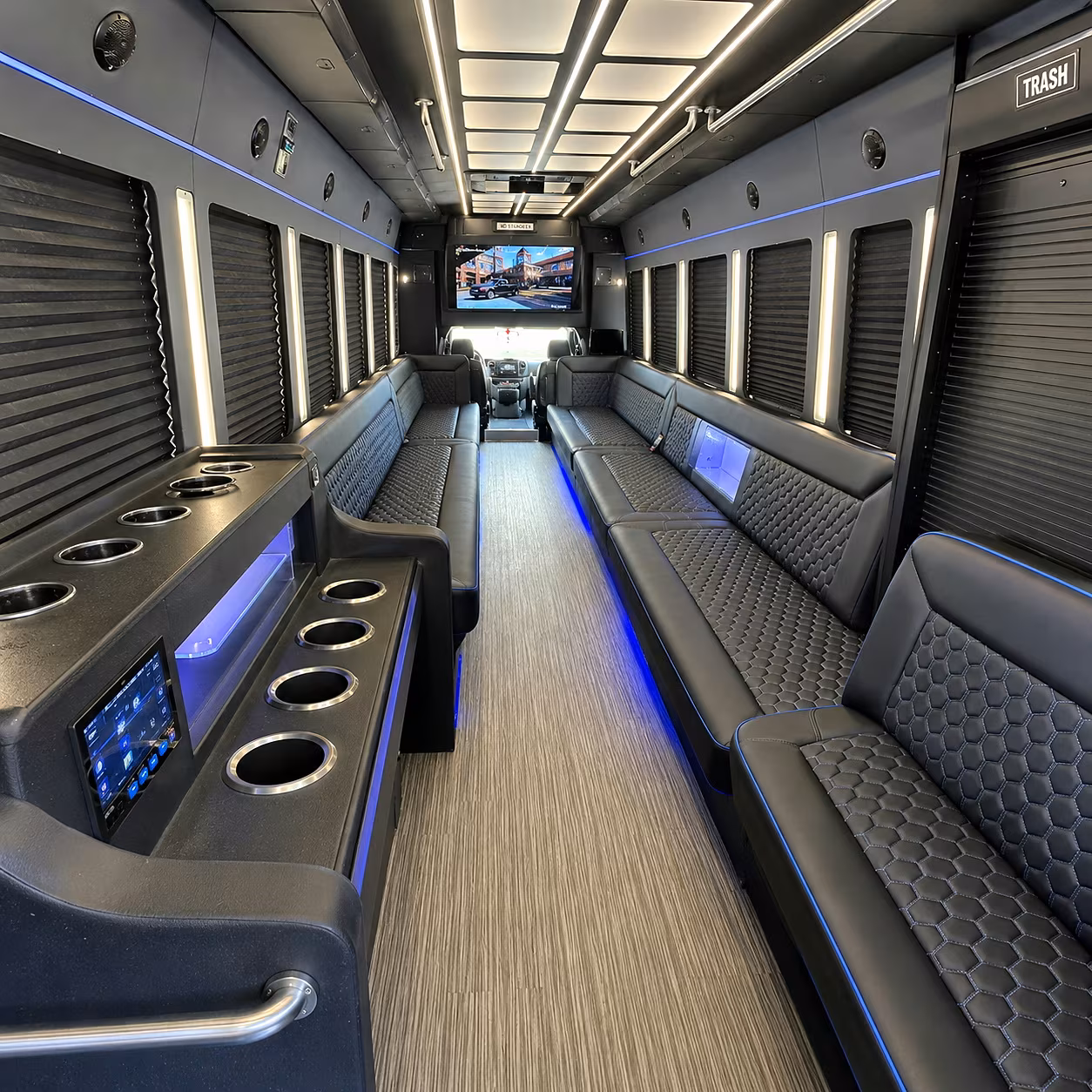 menifee party bus inside