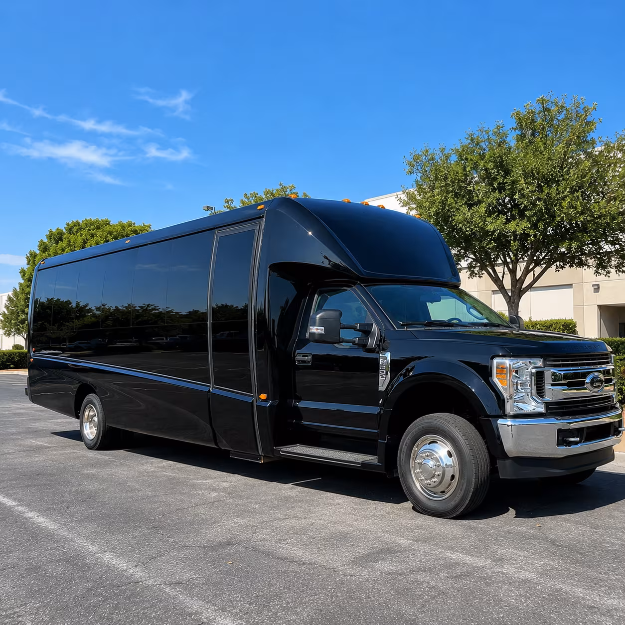 minibuses and shuttle buses to the riverside and inland empire concert scene