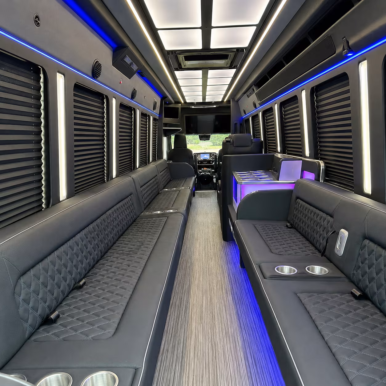 shuttle buses for concert groups bands and performers traveling through southwest riverside county